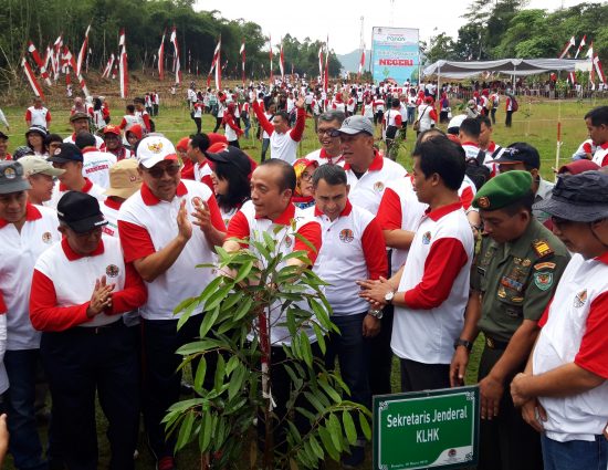 Sekretaris Jenderal KLHK Tekankan Penerapan 6T dalam penanaman pohon