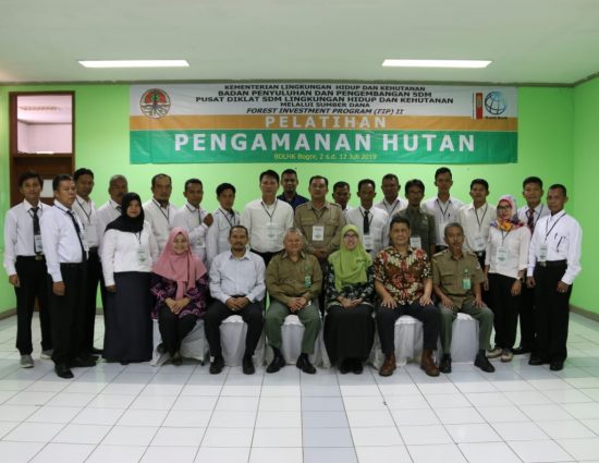 Pelatihan Pengamanan Hutan di Balai Diklat LHK Bogor