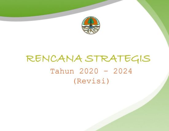 Rencana Strategis 2020 – 2024 Revisi